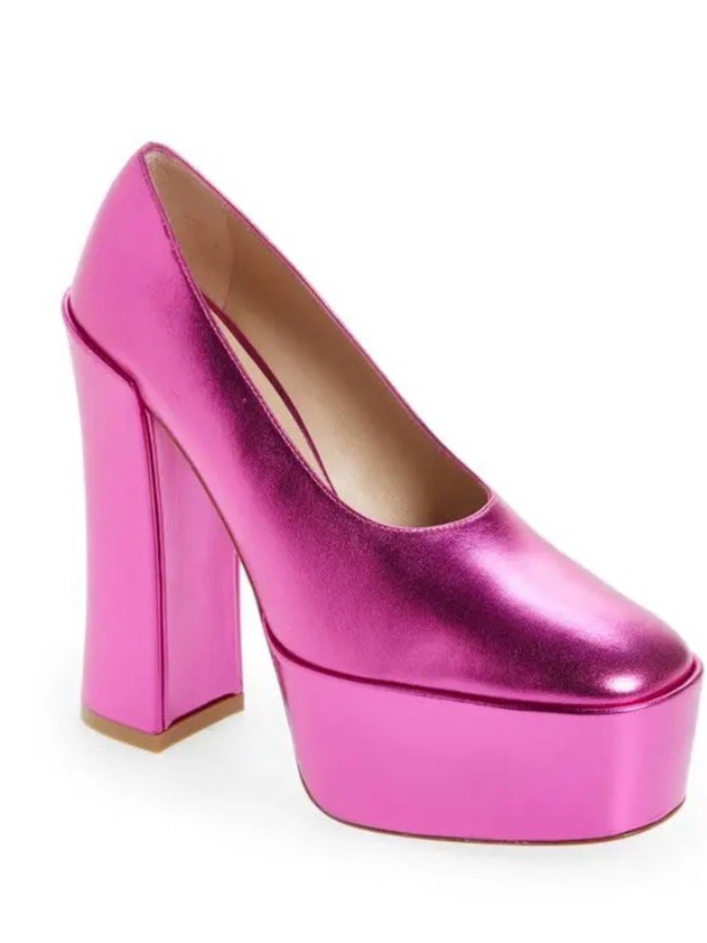 Stuart Weitzman Sky-high 145 Azalea Platform Pump size 8